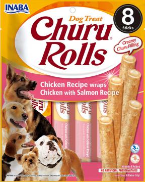 Изображение 1 - Churu Rolls Chicken with Salmon Recipe