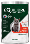 Equilibre & Instinct Рагу в соусі для кошенят із куркою