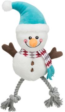 Изображение 1 - Trixie Christmas Игрушка Снеговик Плюш