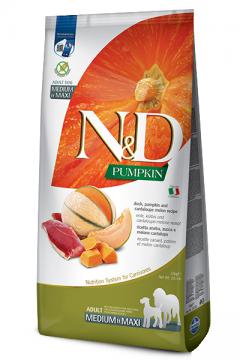 Изображение 1 - Farmina N&D GF Pumpkin Adult Medium & Maxi Утка с Дыней
