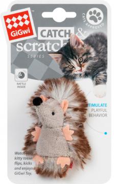 Изображение 2 - GiGwi Catch&Scratch Ёжик с погремушкой