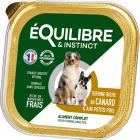 Equilibre & Instinct Паштет для дорослих собак із качкою