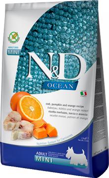Изображение 1 - Farmina N&D Ocean GF Adult Mini Треска и Апельсины