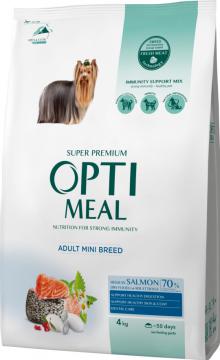 Изображение 1 - Optimeal Small Adult Dog для взрослых мини пород с лососем