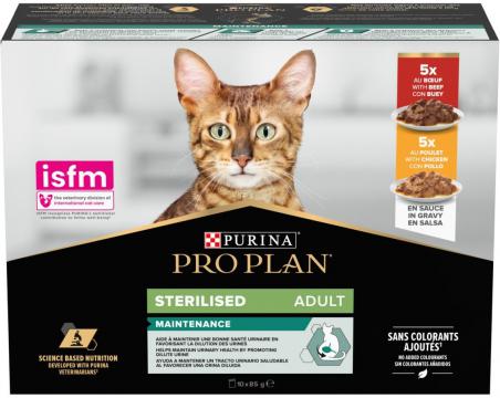 Изображение 1 - ProPlan Adult Sterilised мультипак с курицей и говядиной