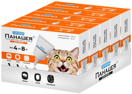 Изображение 2 - Superium Панацея капли для кошек от 4-8 кг