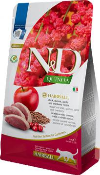 Изображение 1 - Farmina N&D GF Quinoa Hairball Cat Утка c Киноа