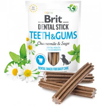 Изображение 2 - Brit Dental Stick Teeth & Gums Лакомства с ромашкой