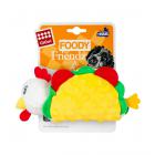 GiGwi Foody friends Куриный тако с пищалкой