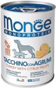 Monge Dog Monoprotein Fruit Wet индейка с цитрусами
