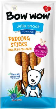Изображение 1 - Bow Wow Jelly Snack Pudding sticks с юкой и птицей