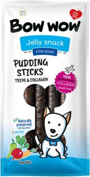 Изображение 1 - Bow Wow Jelly Snack Pudding sticks с рубцом и овощами