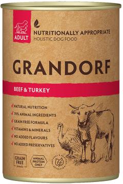 Изображение 1 - Grandorf Beef & Turkey Adult влажный корм