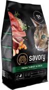 Savory Adult Cat Gourmand Turkey and Duck
