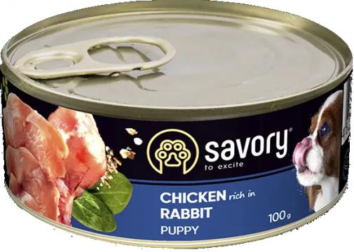 Изображение 3 - Savory Dog All breeds Puppy Chicken and Rabbit pate