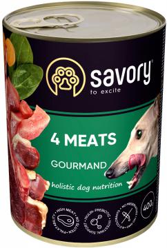 Изображение 3 - Savory Dog Gourmand 4 meats pate