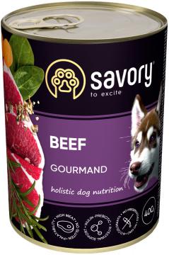 Изображение 3 - Savory Dog Gourmand Beef pate