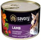 Savory Cat Sterilised Lamb pate