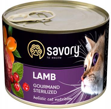 Изображение 1 - Savory Cat Sterilised Lamb pate
