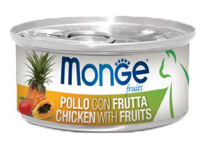 Изображение 2 - Monge Cat Fruits Кусочки курицы с фруктами