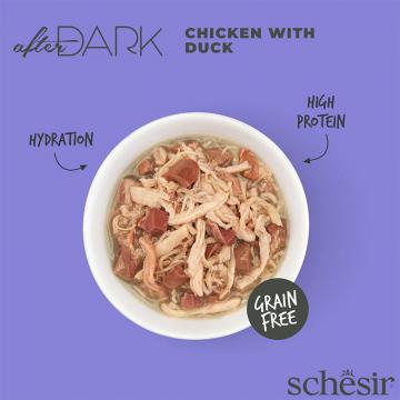Изображение 2 - Schesir Сat After Dark курица с уткой в бульоне