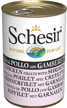 Изображение 1 - Schesir Cat Куриное филе с креветками  в желе