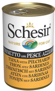 Schesir Cat Tунец с сардиной в желе