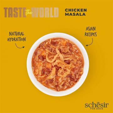 Изображение 3 - Schesir Dog Taste the World Масала с курицей в бульоне