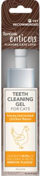Изображение 1 - Tropiclean Enticers Teeth Cleaning Gel Cat курица в медовом соусе