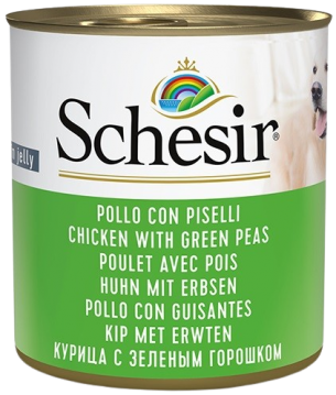Изображение 1 - Schesir Dog Курица с зеленым горошком в желе