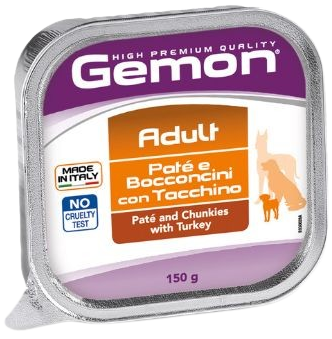 Изображение 1 - Gemon Adult Pate паштет с индейкой
