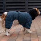 Barksi Textile Комбинезон-дождевик стеганый синий