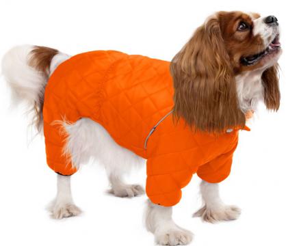 Изображение 4 - Barksi Textile Комбинезон-дождевик стеганный оранжевый