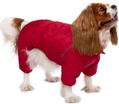 Изображение 4 - Barksi Textile Комбинезон-дождевик стеганный красный