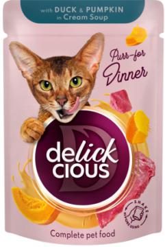 Изображение 1 - Delickcious Кусочки утки с тыквой в крем-супе