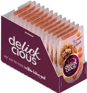 Изображение 2 - Delickcious Полоски с лососем и морковью в крем-супе