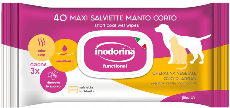 Изображение 1 - Inodorina Functional Cheratina Vegetale Olio Di Argan для короткошерстных