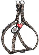 Collar Waudog Nylon нейлоновая шлея цвет леопард