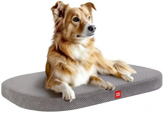 Изображение 1 - Collar WAUDOG Relax серая лежанка Дорис велюр