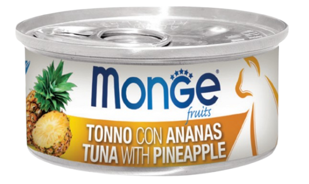 Изображение 2 - Monge Cat Fruits Кусочки тунца с ананасом