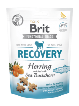 Изображение 1 - Brit Care Dog Functional Snack Recovery Herring Сельдь и облепихой