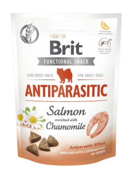 Изображение 1 - Brit Care Functional Snack Antiparasitic с лососем и ромашкой