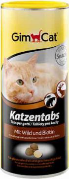 Изображение 1 - GimCat Katzentabs лакомство с дичью и биотином