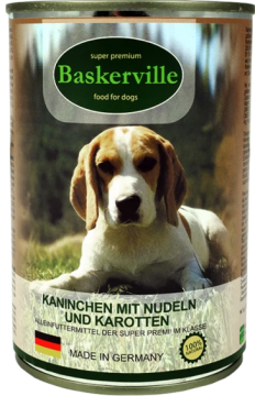 Изображение 1 - Baskerville Dog Кролик с лапшой и морковью