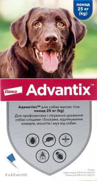 Изображение 1 - Elanco Advantix для собак более 25 кг