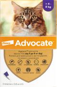 Elanco Advocate для кошек от 4 до 8 кг