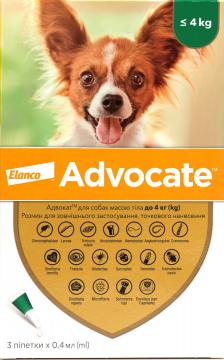 Изображение 1 - Elanco Advocate для собак до 4 кг
