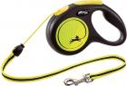 Flexi Рулетка Neon M 5м до 20кг трос