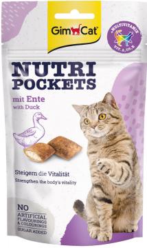 Изображение 1 - GimCat Nutri Pockets лакомство с уткой и мультивитамином