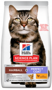 Hill's Science Plan Hairball & Perfect Coat с курицей